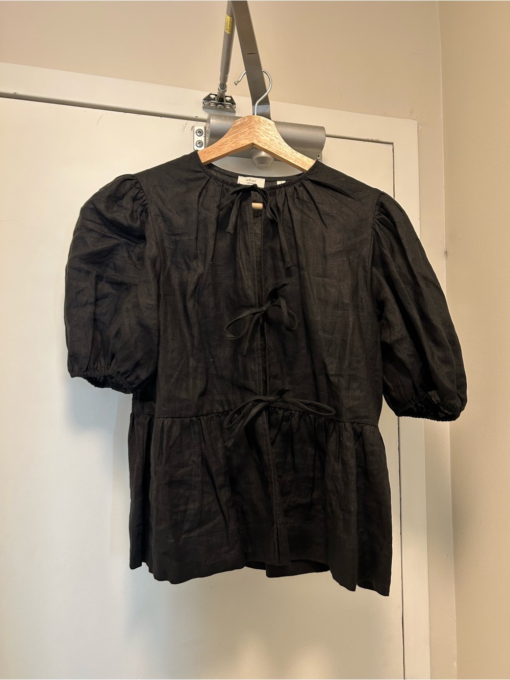 Wilfred Violette Linen Blouse | S
